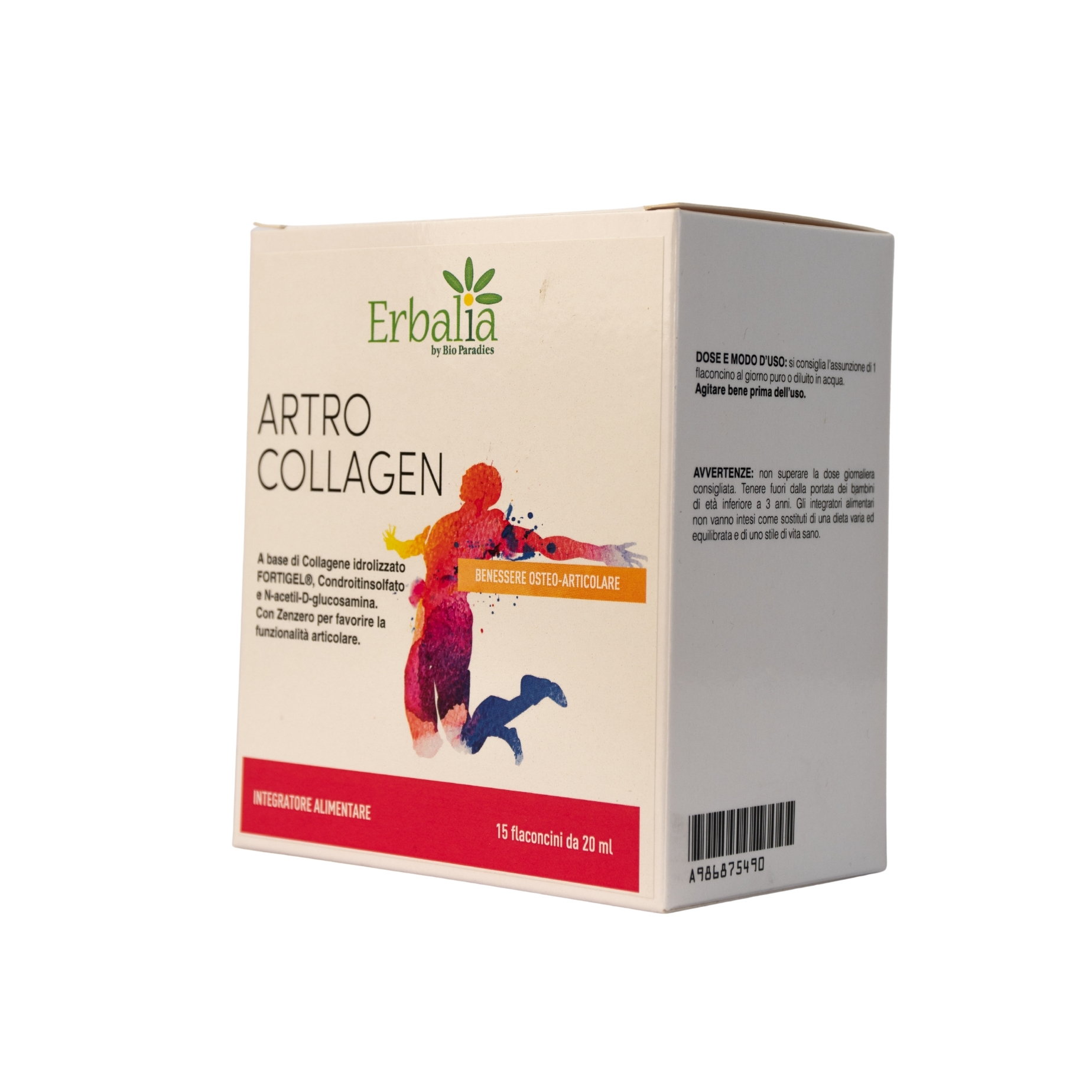 Artro Collagen, 15 Fläschchen, Erbalia 