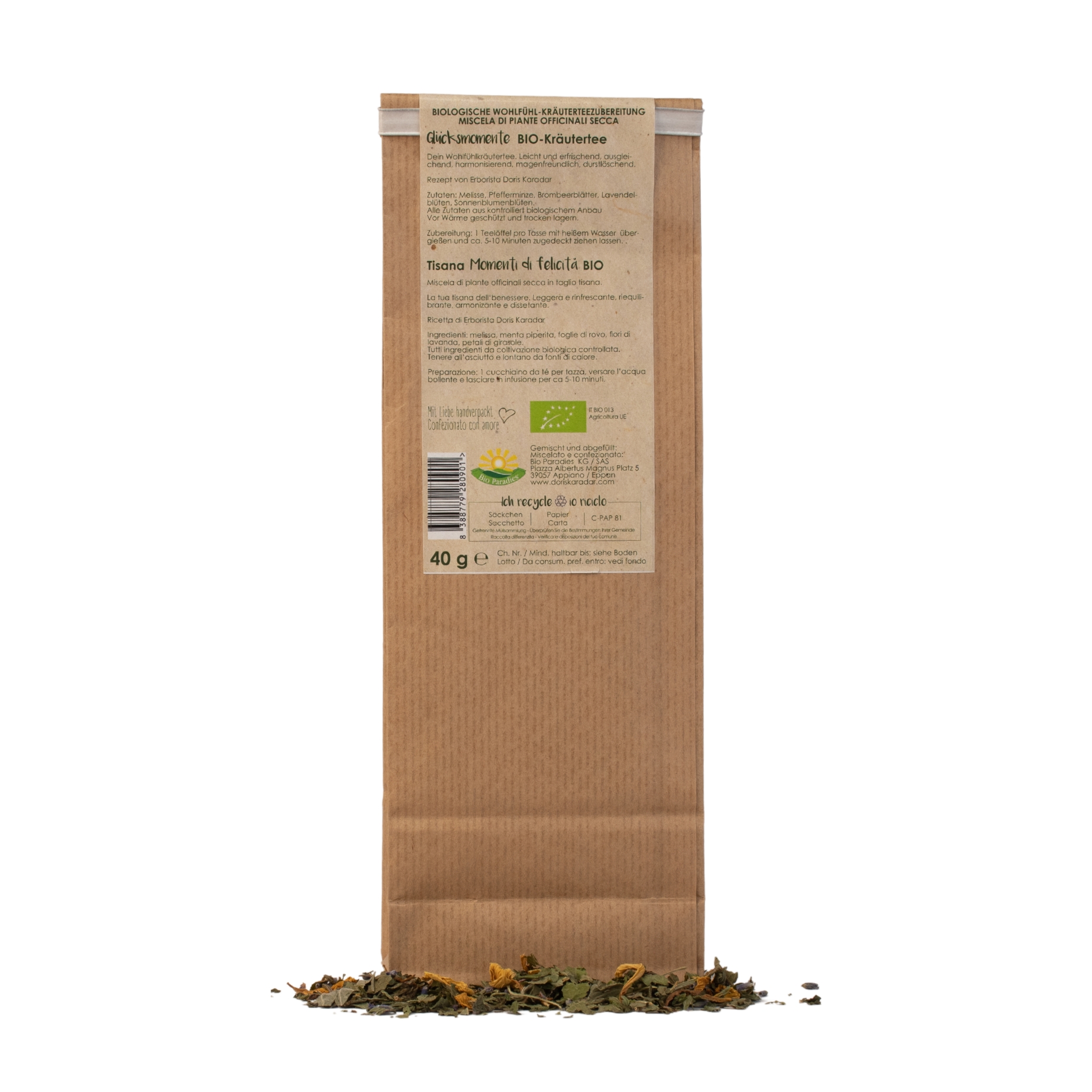 KRÄUTERTEE "GLÜCKSMOMENTE" BIO 