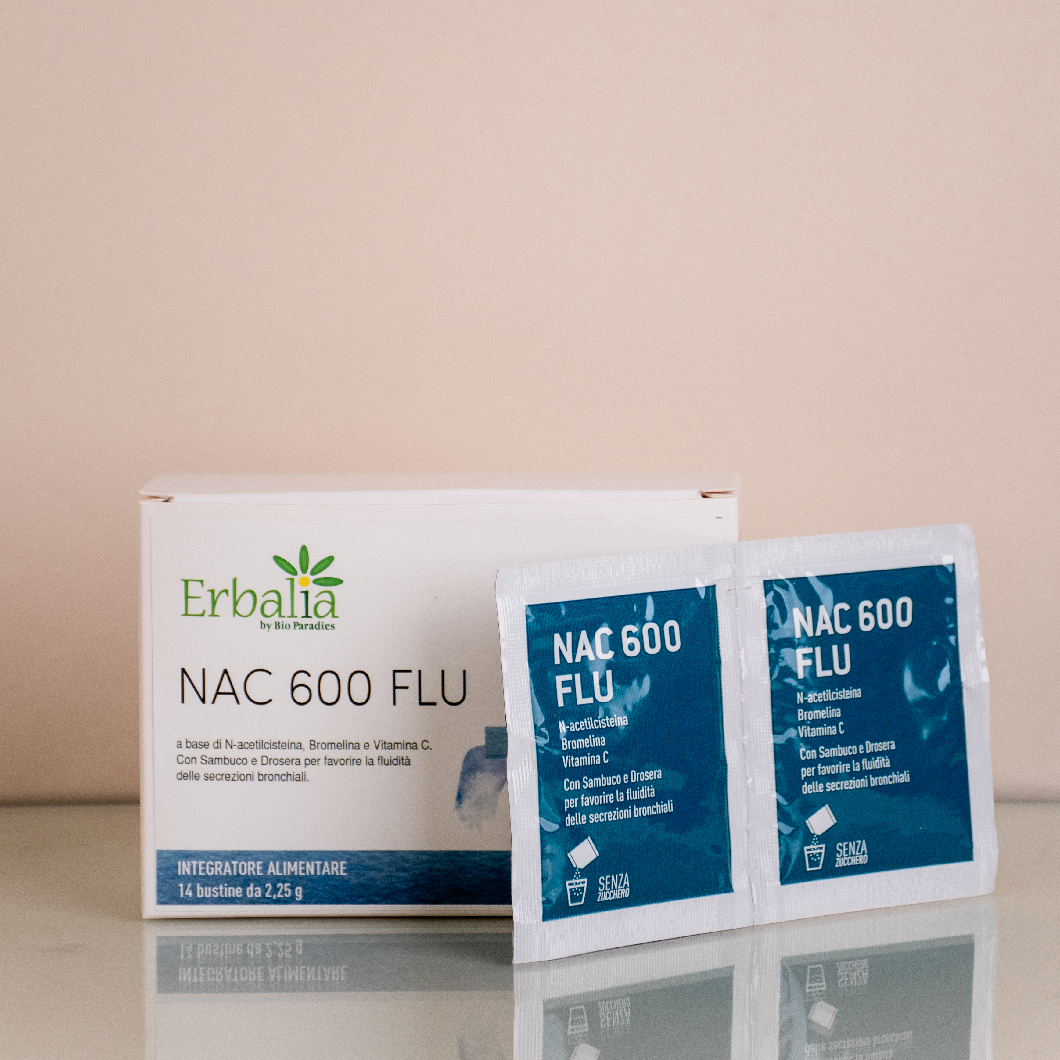 NAC 600 FLU – SUPPORTO NATURALE PER L’APPARATO RESPIRATORIO