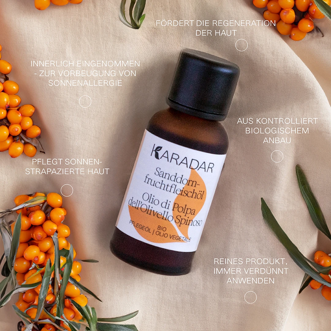 SANDDORNFRUCHTFLEISCHÖL BIO