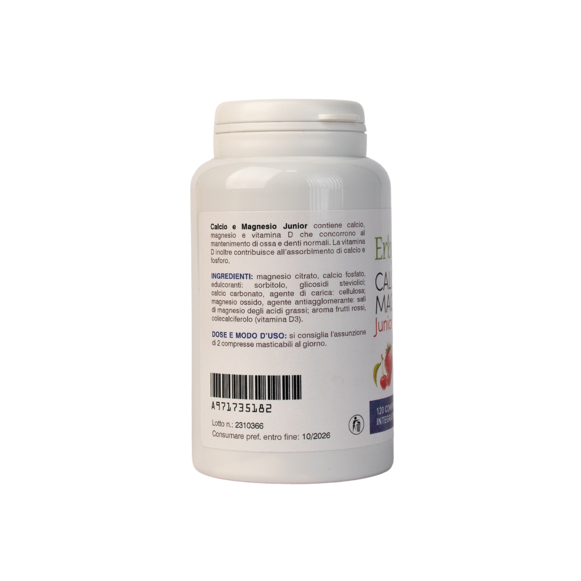 CALCIUM MAGNESIUM D3 JUNIOR – 120 KAUTABLETTEN